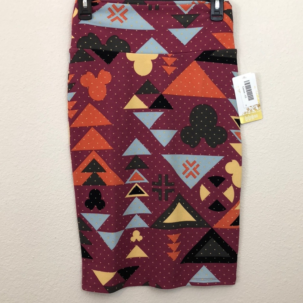 Mauve Disney Collection LuLaRoe Cassie Skirt